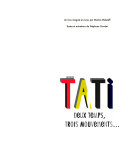 Copertina  Jacques Tati : deux temps, trois mouvements...