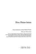 Copertina  Hou Hsiao-hsien