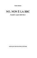 Copertina  No, non é la BBC : Scandali e segreti della RAI-tv
