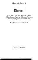 Copertina  Ritratti : Totò, Sordi, De Sica, Magnani, Troisi, Callas, Coppi, Carnera, Il grande Torino... quindici protagonisti raccontati in TV