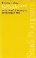 Copertina  La significazione nel cinema