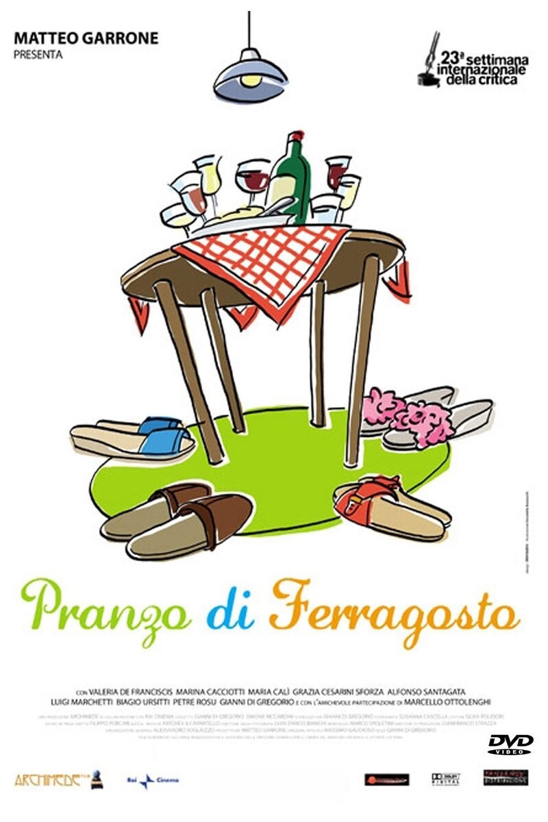 copertina Pranzo di ferragosto <film ; 2008>