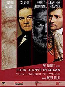 Copertina  Four giants in Milan : they changed the world
