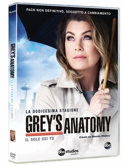 Copertina  Greyʼs Anatomy. Dodicesima serie : lascia che il sole splenda