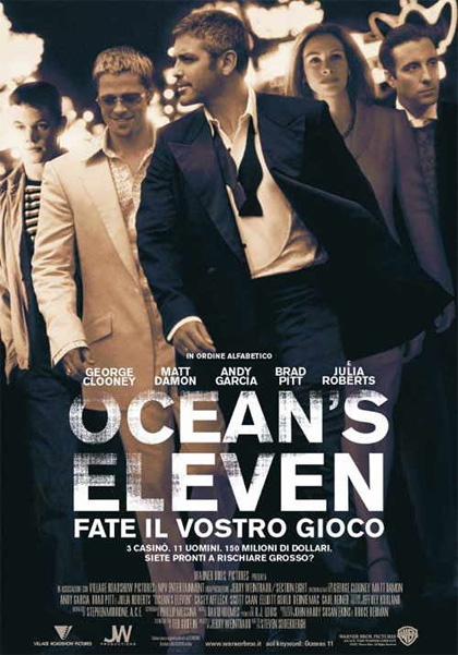 Copertina  Ocean's Eleven : fate il vostro gioco