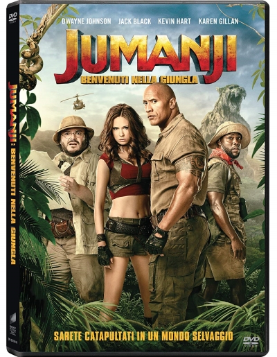 Copertina  Jumanji : benvenuti nella giungla