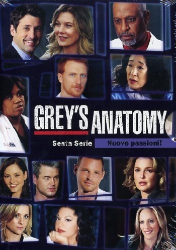 Copertina  Grey's Anatomy : sesta serie : Nuove passioni!