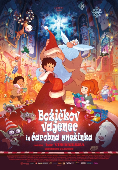 Copertina  Božičkov vajenec in čarobna snežinka