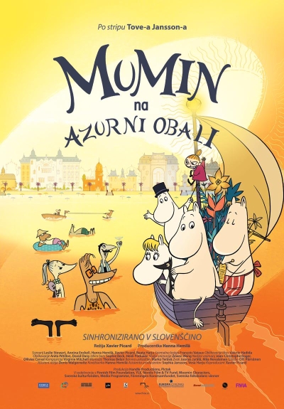 Copertina  Mumin na Azurni obali