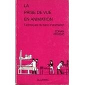 Copertina  La prise de vue en animation