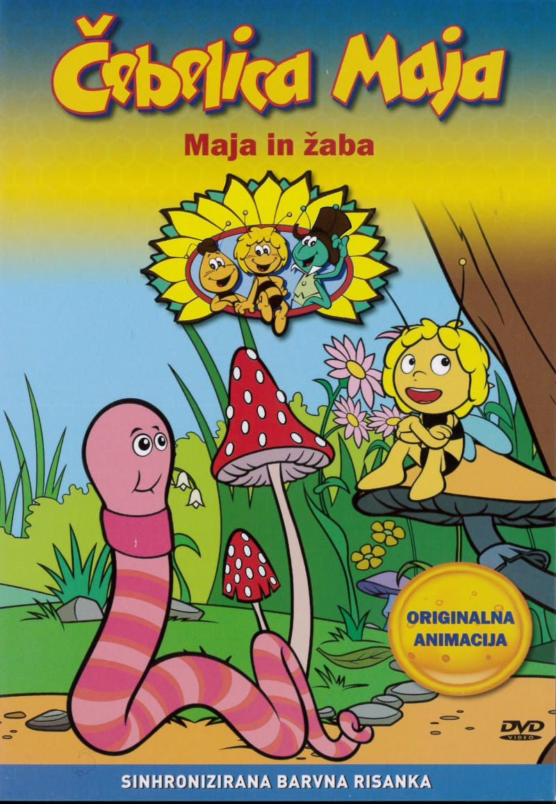 Copertina  Čebelica Maja. Maja in žaba