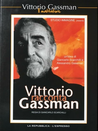 Copertina  Vittorio racconta Gassman