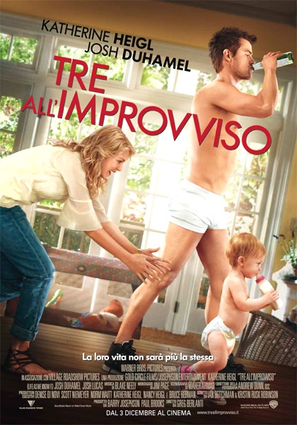 Copertina  Tre all'improvviso