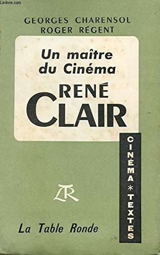 Copertina  Un maître du cinéma, René Clair