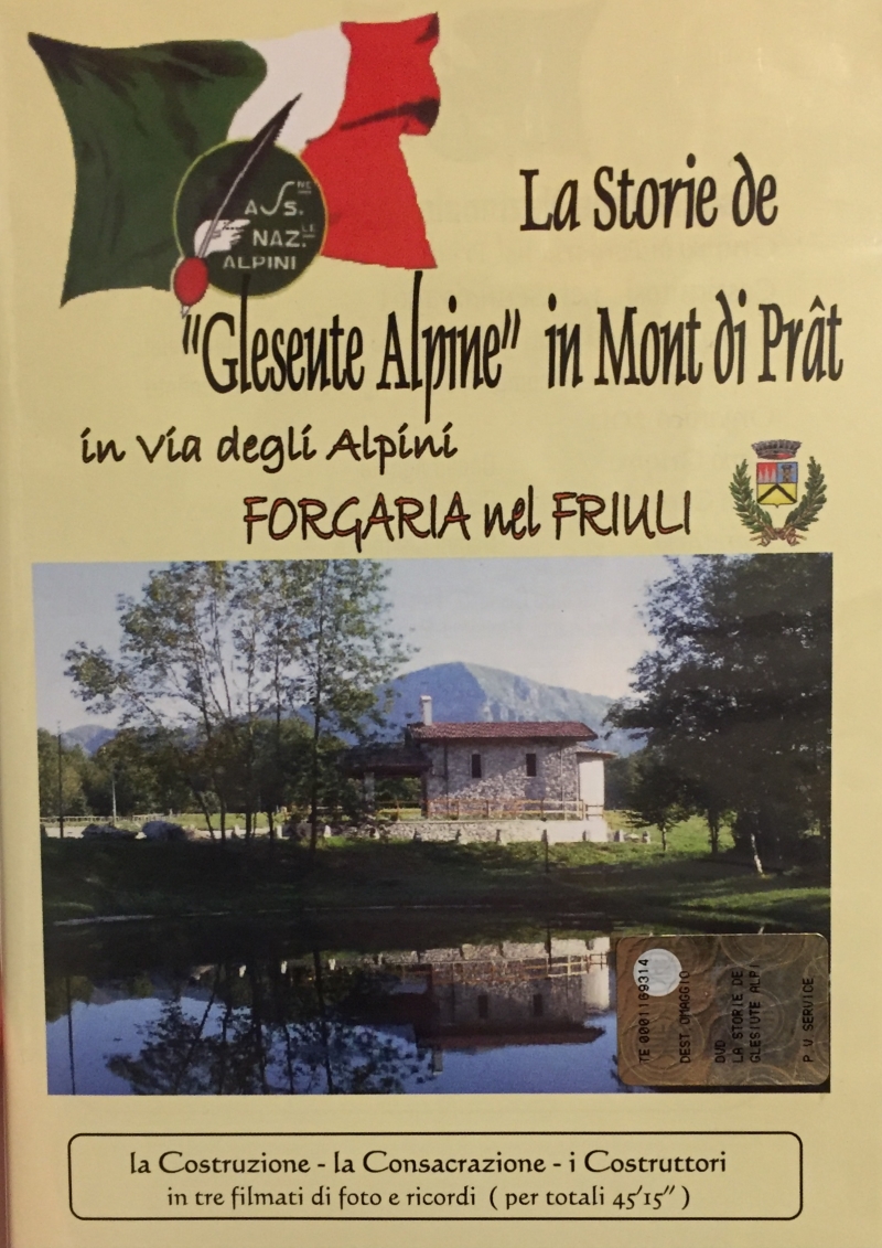 Copertina  La Storie de \\Gleseute Alpine\\ in Mont di Prât