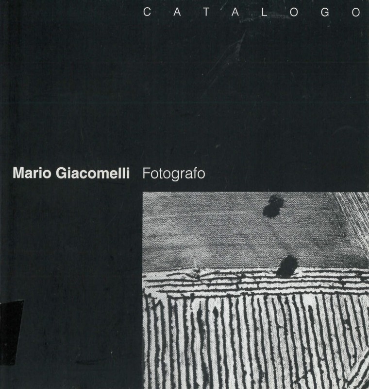 Copertina  Mario Giacomelli : fotografo