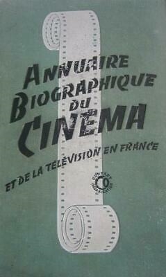 Copertina  Annuaire biographique du cinéma et de la télévision en France, 1953-1954