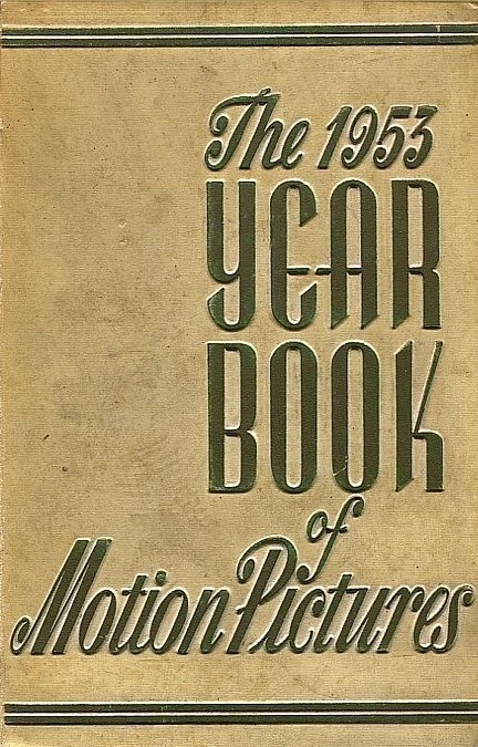 Copertina  The 1953 Film Daily year book of motion pictures