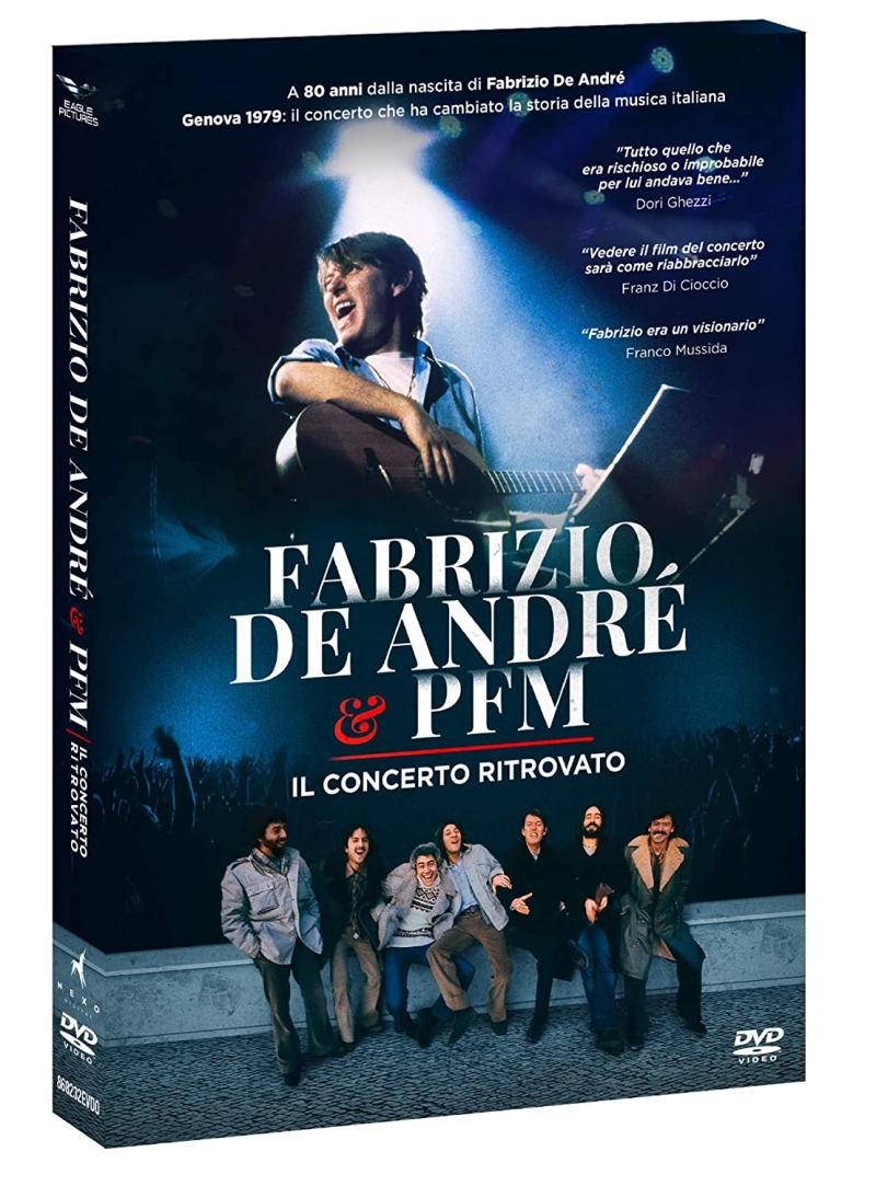Copertina  Fabrizio De André & PFM : il concerto ritrovato