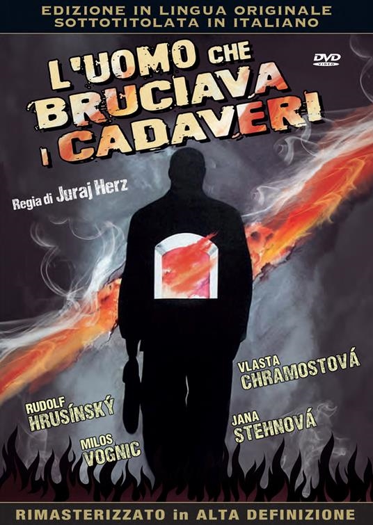 Copertina  L'uomo che bruciava i cadaveri