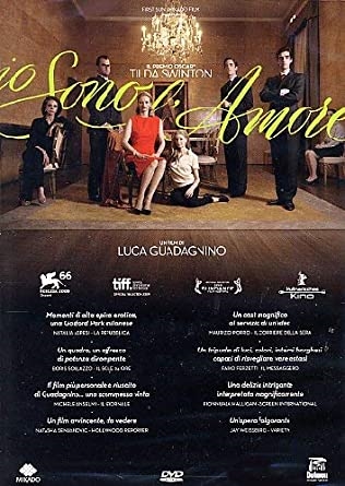 Copertina  Io sono l'amore