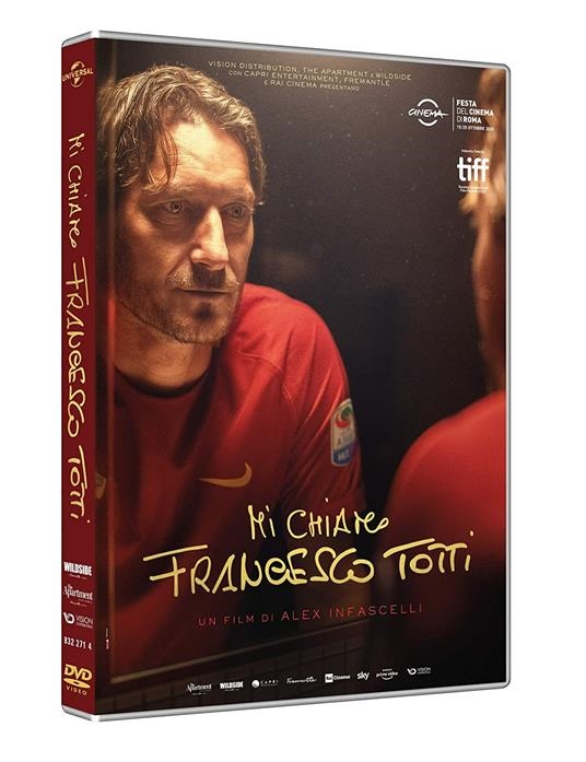 Copertina  Mi chiamo Francesco Totti