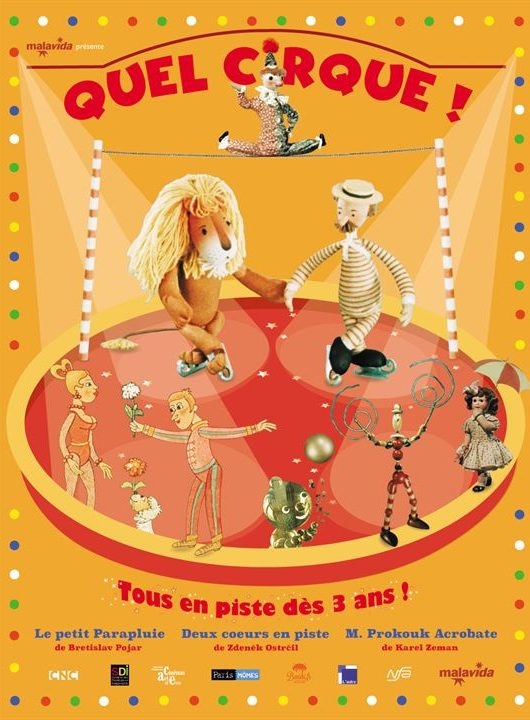 Copertina  Quel Cirque! : Le Petit Parapluie : Deux Coeurs en Piste : M. Prokouk Acrobate