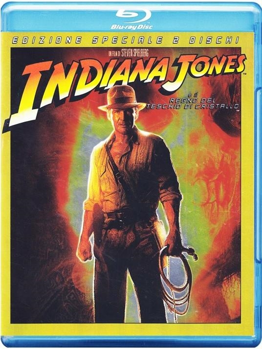 Copertina  Indiana Jones e il regno del teschio di cristallo