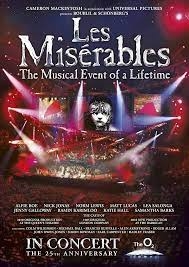 Copertina  Les misérables : in concerto, il 25. anniversario