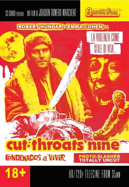 Copertina  Cut-Throats Nine = Condenados a Vivir