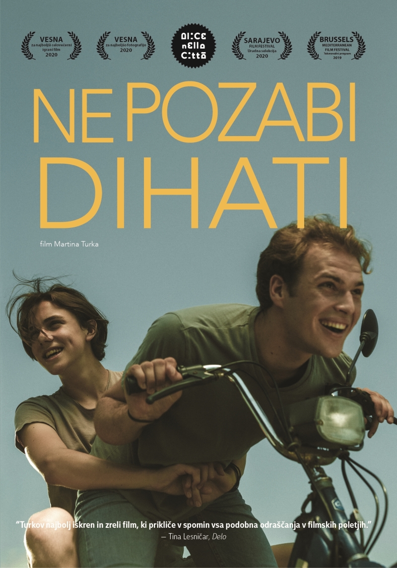 Copertina  Ne pozabi dihati