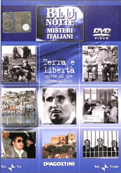 Copertina  Terra e libertà : morte di tre sindacalisti