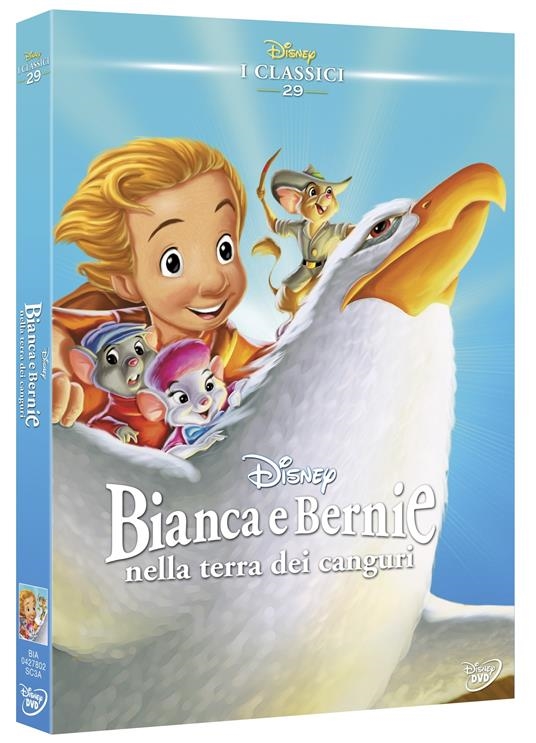 Copertina  Bianca e Bernie nella terra dei canguri