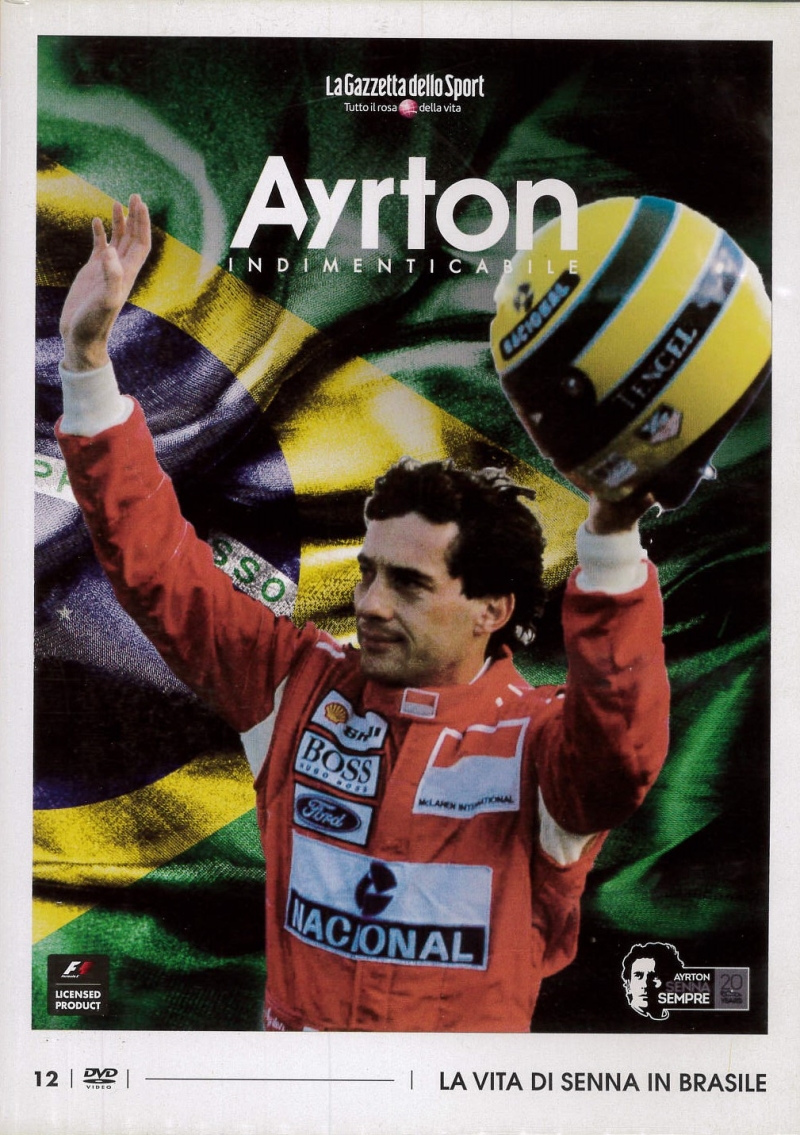 Copertina  La vita di Senna in Brasile
