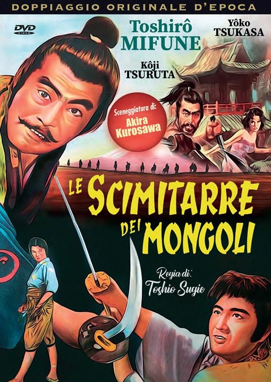 Copertina  Le scimitarre dei mongoli