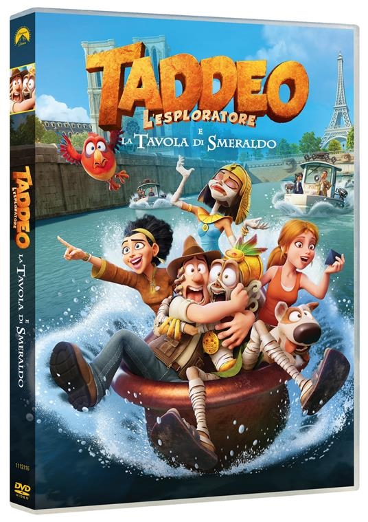 Copertina  Taddeo l'esploratore e la tavola di smeraldo