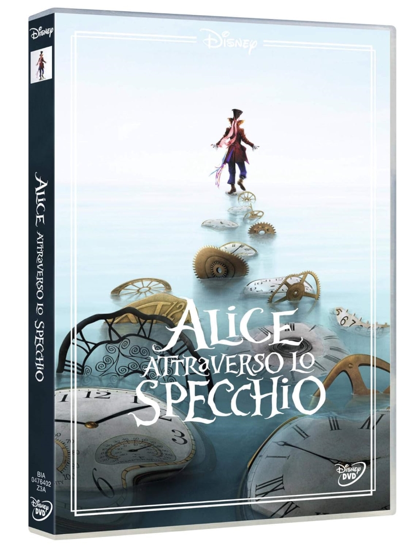 Copertina  Alice attraverso lo specchio