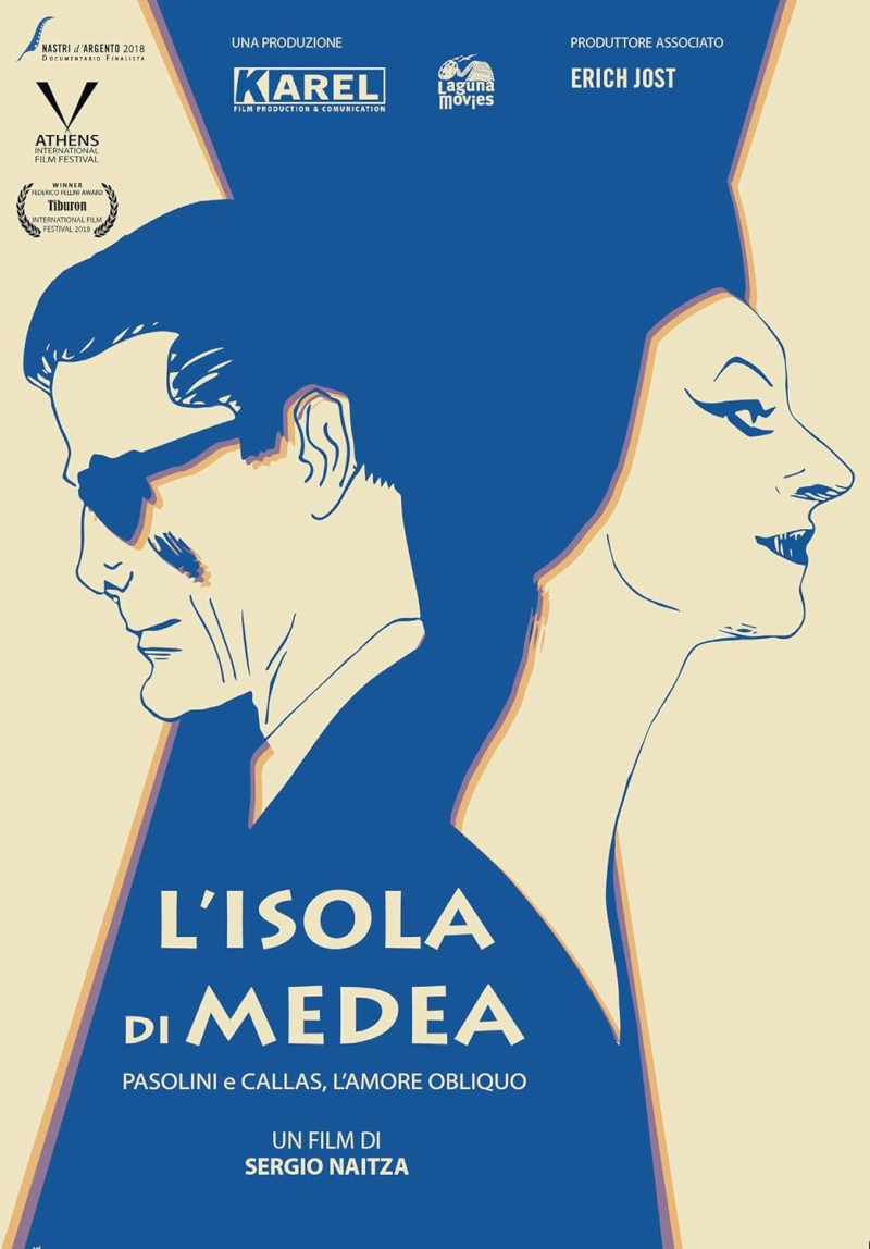 Copertina  L'isola di Medea : Pasolini e Callas, l'amore obliquo