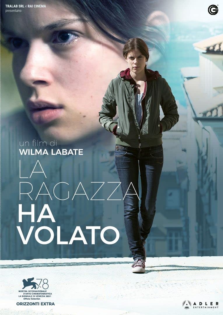 Copertina  La ragazza ha volato