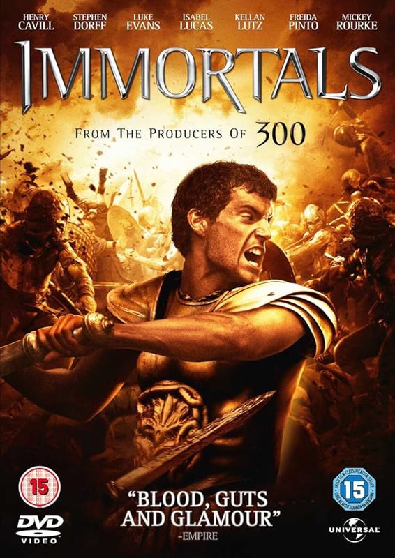 Copertina  Immortals