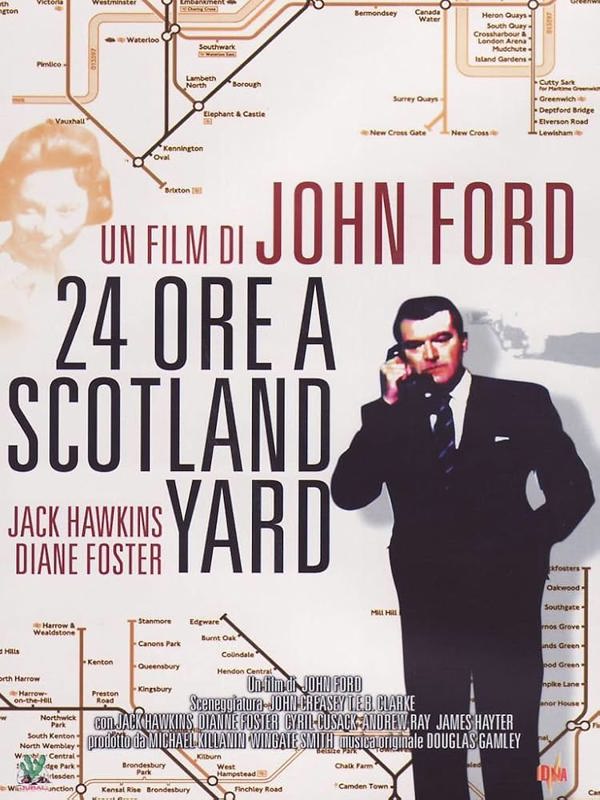 Copertina  24 ore a Scotland Yard