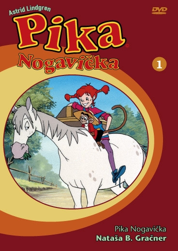 Copertina  Astrid Lindgren : Pika Nogavička. 3 