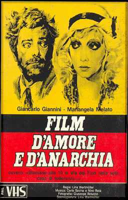 Copertina  film d'amore e d'anarchia