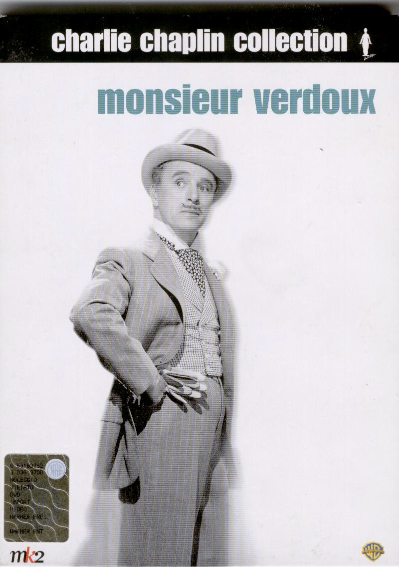 Copertina  Monsieur Verdoux