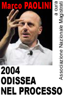 Copertina  2004 odissea nel processo