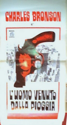 Copertina  l'uomo venuto dalla pioggia