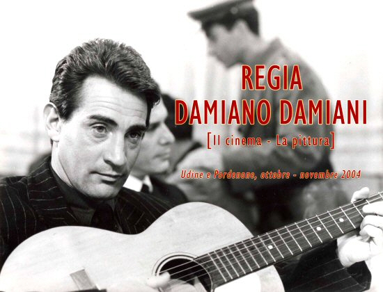 Copertina  regia damiano damiani : il cinema, la pittura