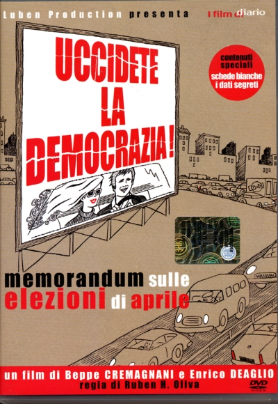 Copertina  Uccidete la democrazia!