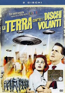 Copertina  la terra contro i dischi volanti