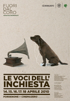 Copertina  daily 1. 14-15 aprile le voci dell’inchiesta 2010  - contenente interviste postproiezione greendays - intervista a paolo fedrigo - intervista a pierpaolo mittica - interviste pomeridiane per the cove